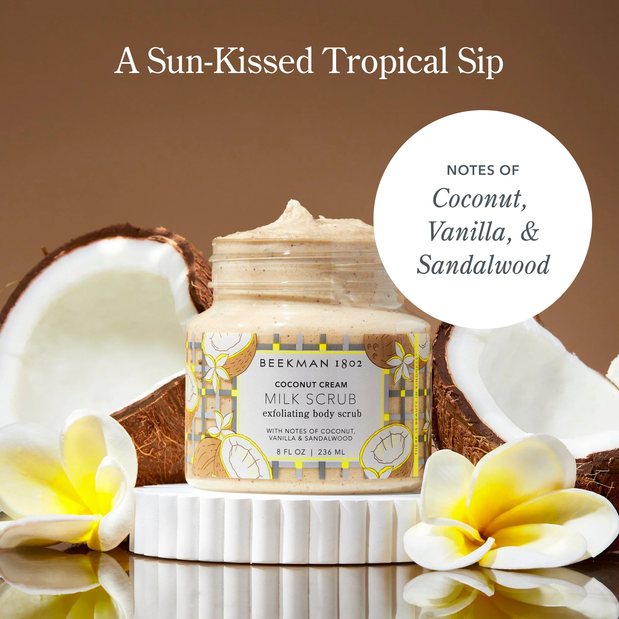 Coconut Cream Smooth Operators Milk Scrub Face & Body Bundle - Image 8
