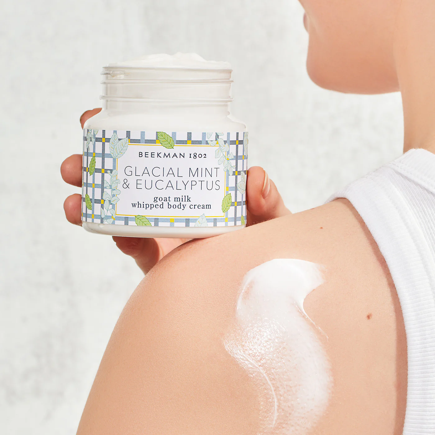 Glacial Mint & Eucalyptus Whipped Body Cream Set of 2 - Image 8