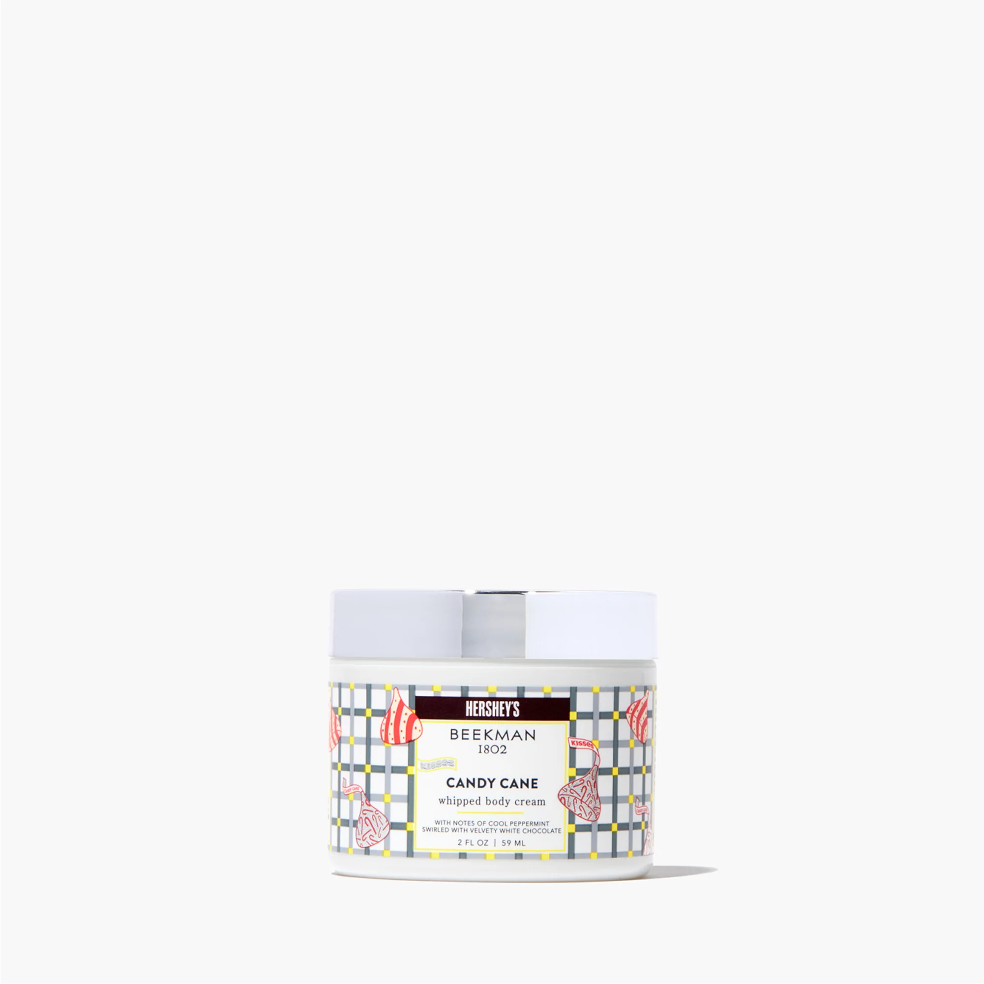 Limited-Edition Beekman 1802 x HERSHEY’S KISSES Candy Cane Whipped Body Cream - Image 10