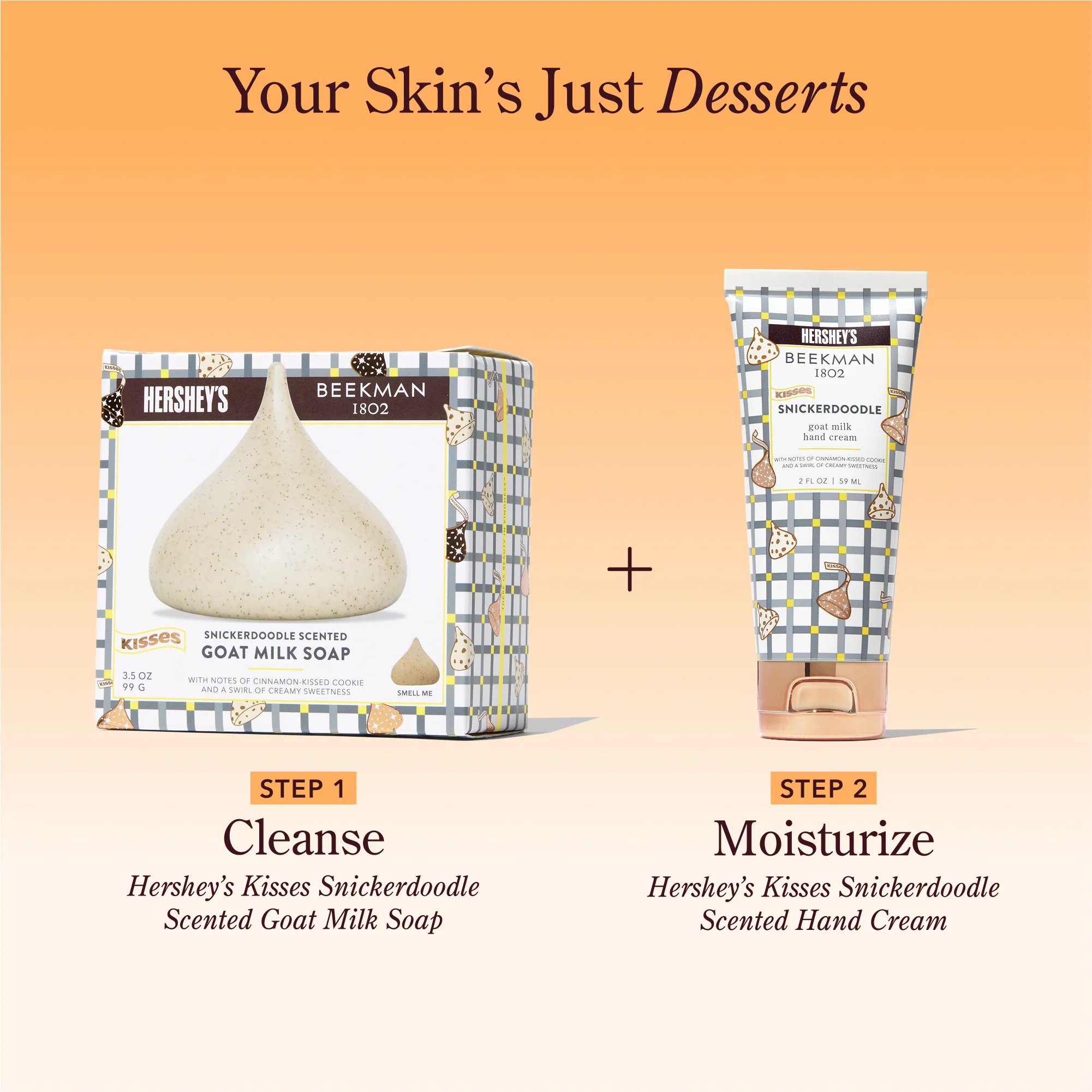 Limited-Edition Beekman 1802 x HERSHEY'S KISSES Snickerdoodle Hand Cream - Image 8