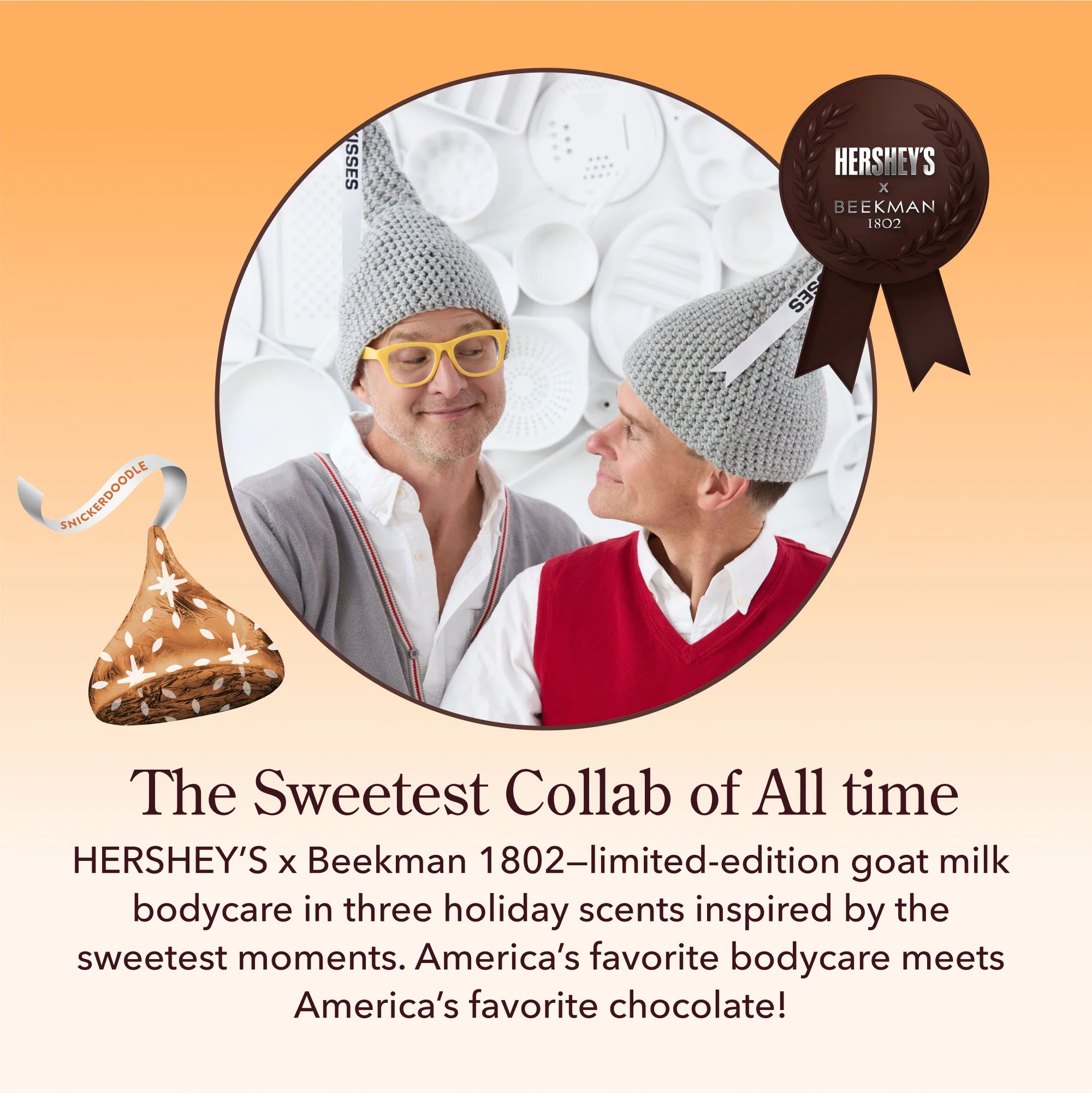 Limited-Edition Beekman 1802 x HERSHEY'S KISSES Snickerdoodle Hand Cream - Image 9
