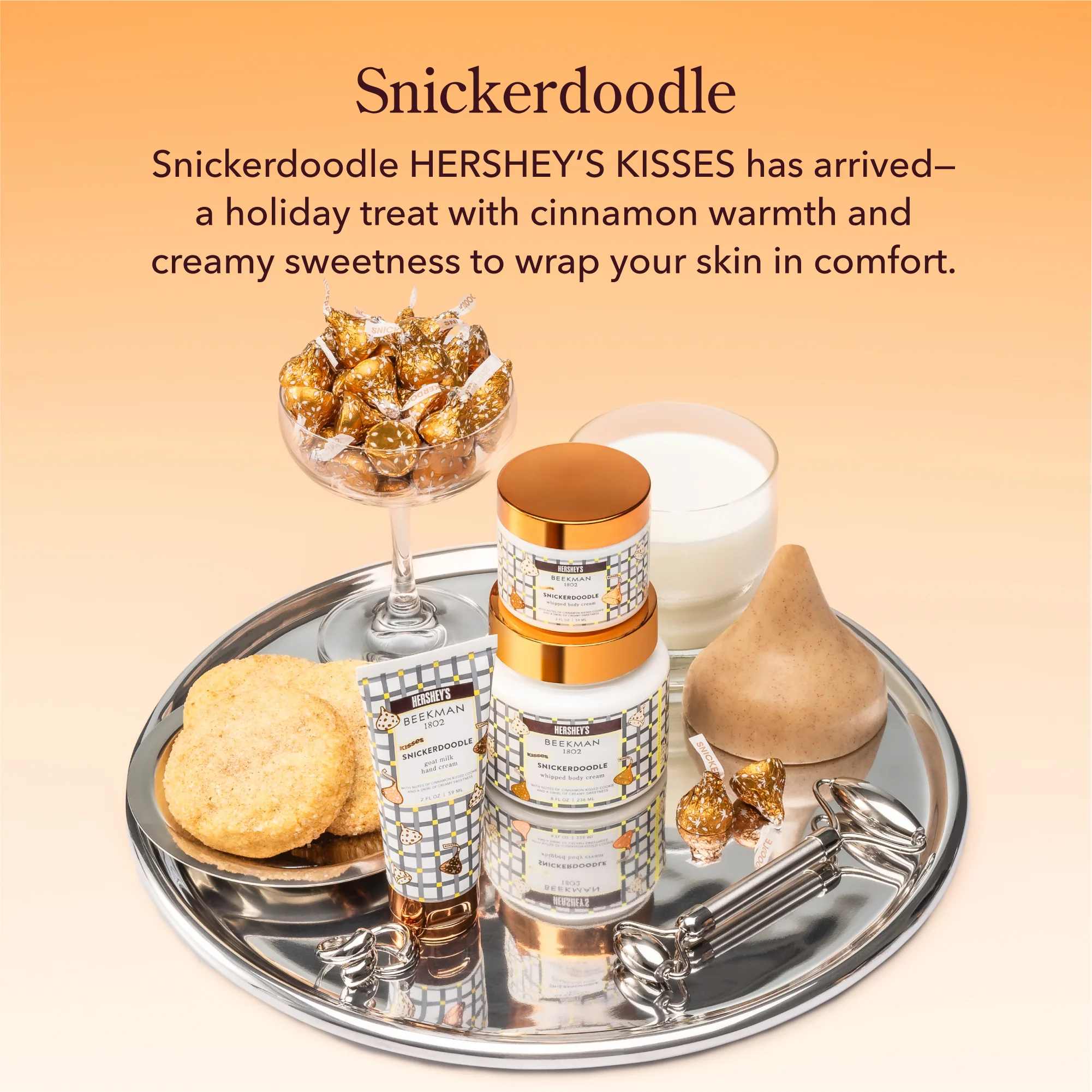 Limited-Edition Beekman 1802 x HERSHEY'S KISSES Snickerdoodle Whipped Body Cream - Image 3
