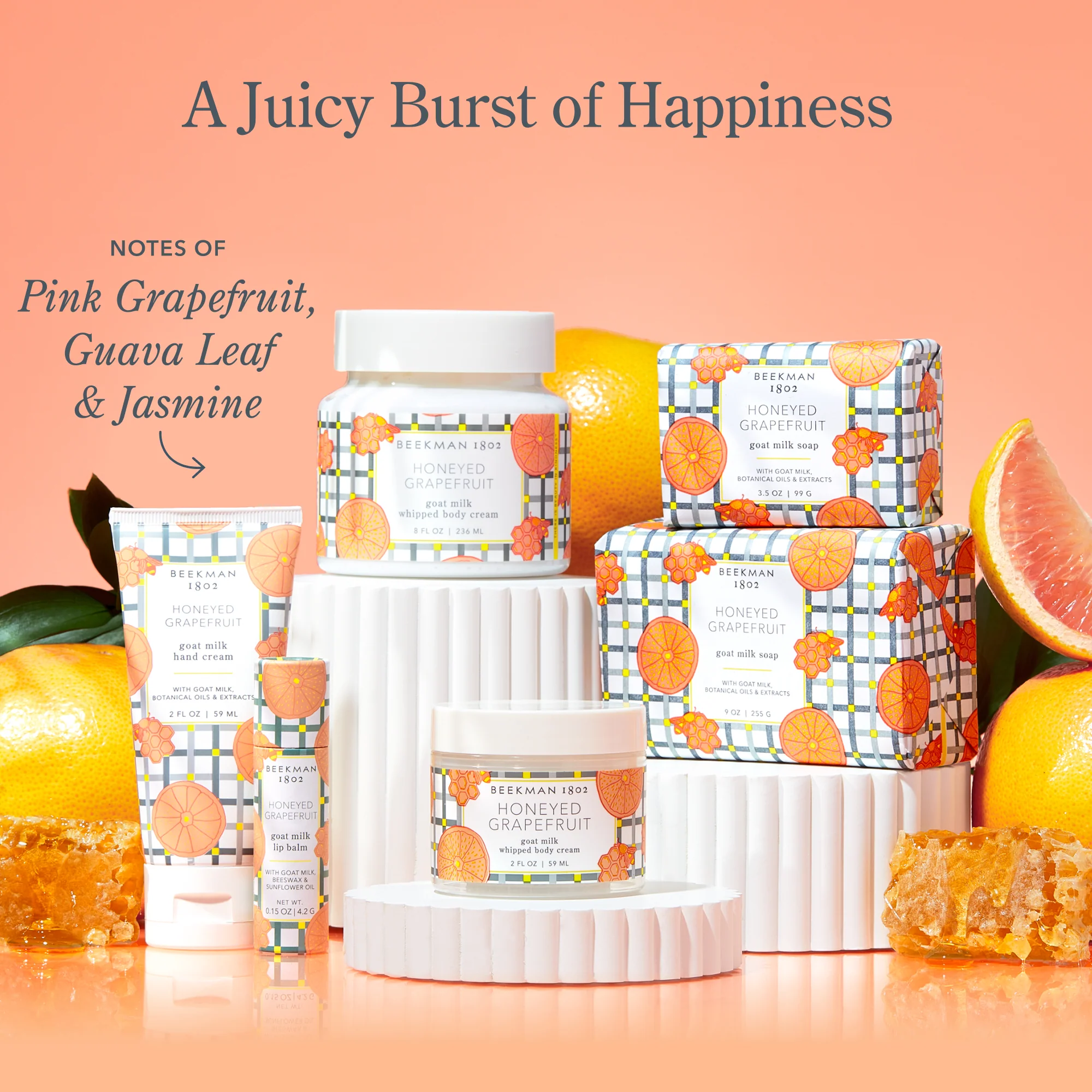 Honeyed Grapefruit Whipped Body Cream - Image 5