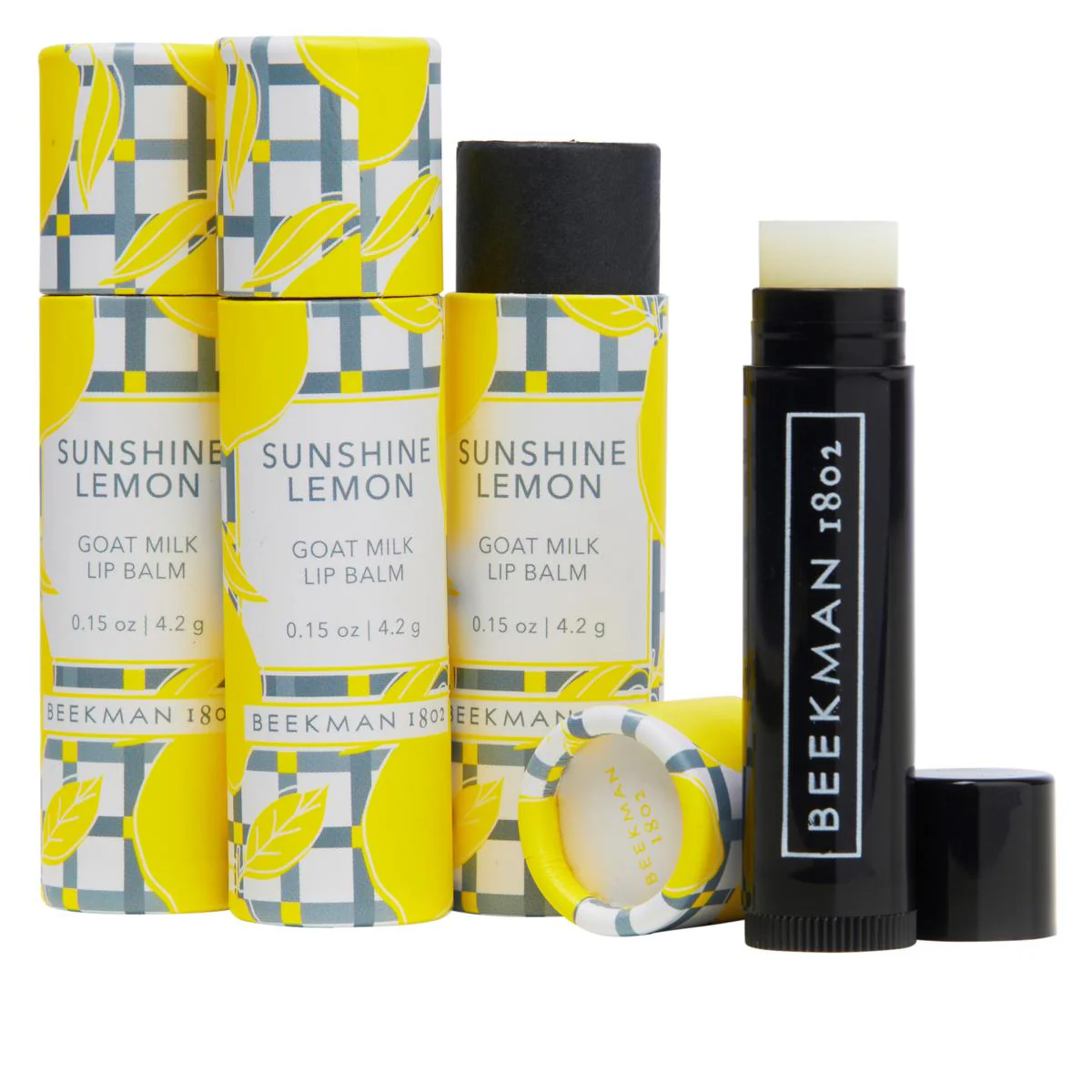 Sunshine Lemon 3-Pack Of Lip Balms - Image 5
